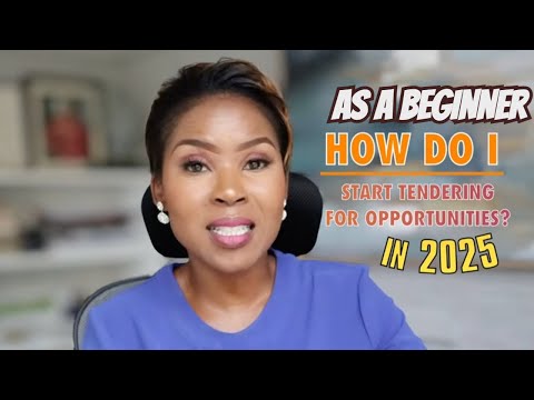 Beginner's Top 5 Tenders To Start With In 2025- Business Opportunities | Lerato Sebata