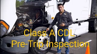 Class A CDL Pre-Trip Inspection