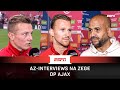 ?️ "We schrokken van de ruimte die we kregen van AJAX" ? | Interviews AZ