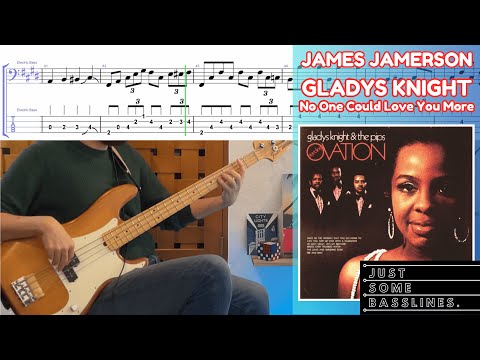 This Jamerson bass line is SO UNDERRATED! (Gladys Knight - No One Could Love You More COVER + TABS)