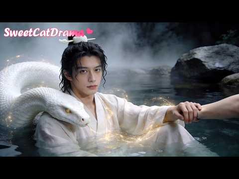 ¡Explosivo y fantástico! La pequeña serpiente blanca se convierte en una bella diosa; todos enloq