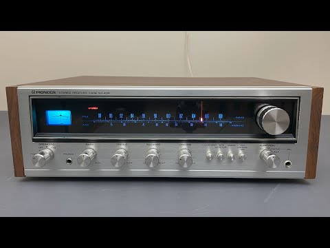Pioneer SX-434 Vintage Receiver - Demo video after repair & restoration