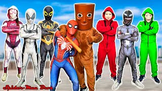 IF I Have 3 Spider-Man Friends In 1 House ?? | Rescue Spider-man From Danger!! ( Jaunty POV )