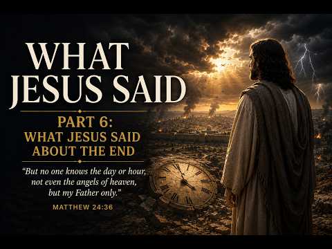 What Jesus Said About The End And What He Said To Do Instead