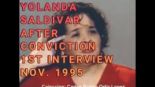 ENGLISH CC* Yolanda Saldívar 1st Interview Nov 1995 Week After Life Conviction Selena's Murder (1/3)