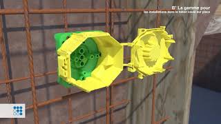 B¹ Betonbauprogramm Ortbeton, Montage