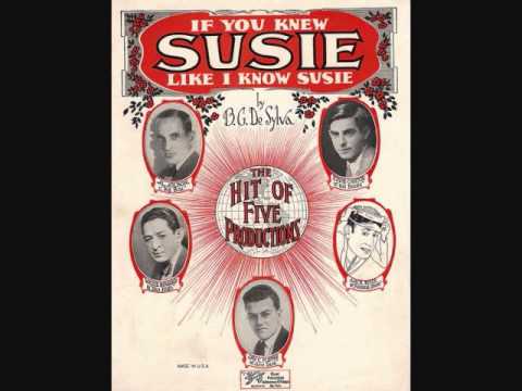 Eddie Cantor - If You Knew Susie (Like I Know Susie) (1925)