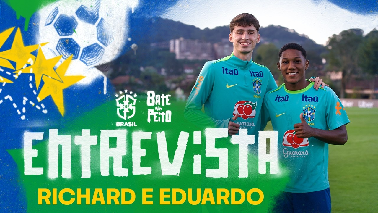 RICHARD E EDUARDO PAPE ELOGIAM PREPARAÇÃO DA SELEÇÃO SUB-17