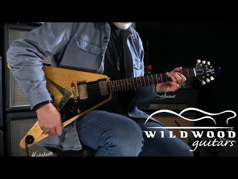 Gibson Custom Shop 1958 Korina Flying V - VOS  •  SN: 84690