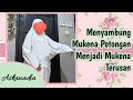 How To Connect Pieced Mukena Into A Continuous Mukena