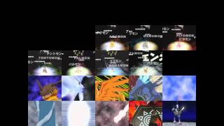 Download lagu Digimon 25 Digivolutions Shinka in One Screen... mp3