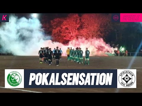 Flutlicht, Pyro und eine Riesensensation im Mittelrheinpokal | SC Weiler-Volkhoven - SV Breinig