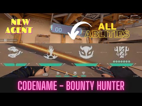 Valorant New Agent - Bounty Hunter - ALL ABILITIES LEAKED