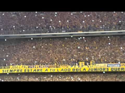 "Vals + hinchada hay una sola 2/4/16" Barra: La 12 • Club: Boca Juniors