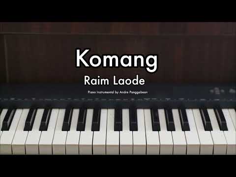 Komang - Raim Laode | Piano Karaoke by Andre Panggabean