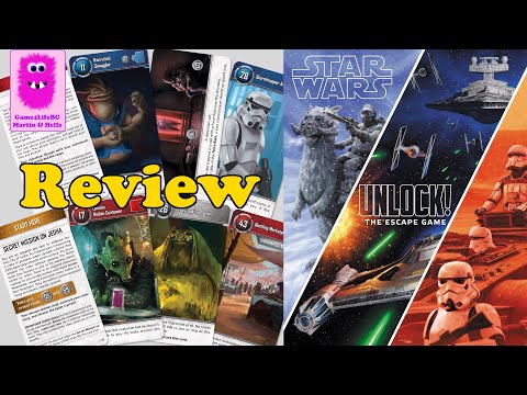 Unlock! Star Wars Escape Game, Review - by first time and an expirenced Unlock player #unlock