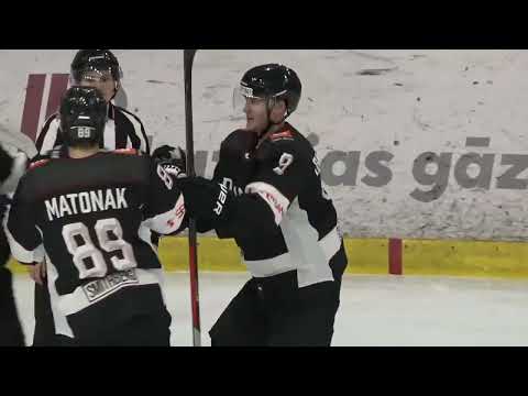 Optibet Hokeja Līga. Dinamo Rīga - HLSS/Dinaburga. Spēles labākie momenti. (26.11.2022)