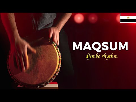 Learn Maqsuum Rhythm for Djembe [Baladi Family #2]