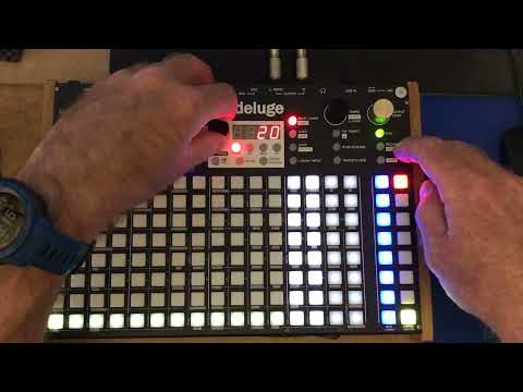 Deluge LFO and random change over time - let's explore it a bit *8D