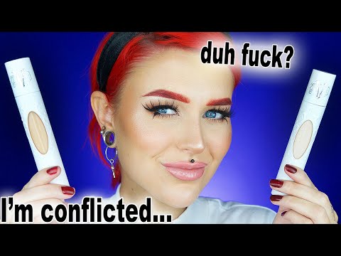 Kat Von D True Portrait Foundation Wear Test & First Impression | Evelina Forsell