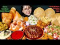 Eating Dosa Chole Bhatura Jeera Rice Paneer Kofta Big Bites Asmr Mukbang Foodie Darling