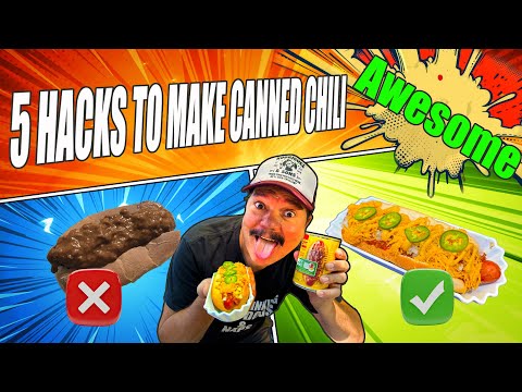 HORMEL CHILI UPGRADES THAT TAKE IT TO THE NEXT LEVEL!  EASY CHILI-DOG RECIPE