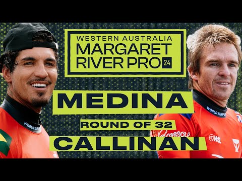 Gabriel Medina vs Ryan Callinan | Western Australia Margaret River Pro 2024 - Round of 32