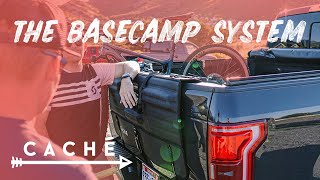 The Basecamp System: Tailgate Pad + Seats + Cooler