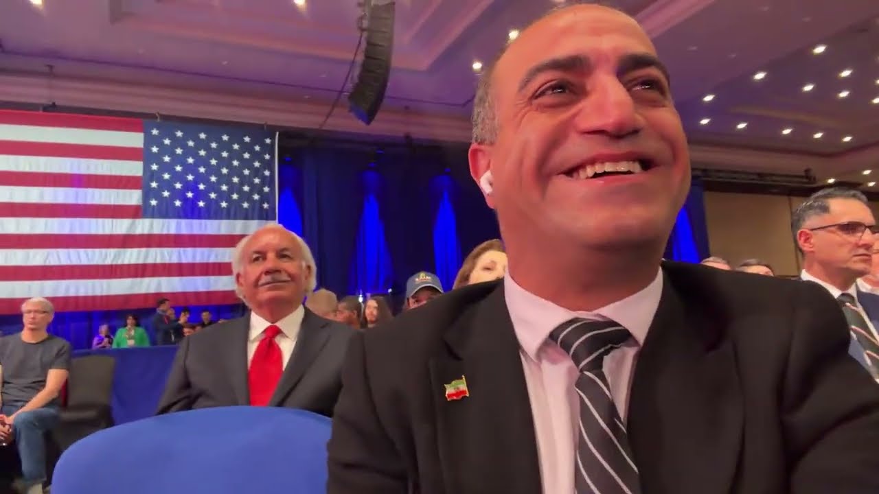 سخنرانی شاهزاده رضا پهلوی در سی‌پک - لایو با آرش از صف اول VIP