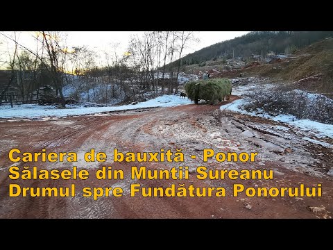 Colțul de Rai din Șureanu, cariera de bauxită de lângă Fundătura Ponorului
