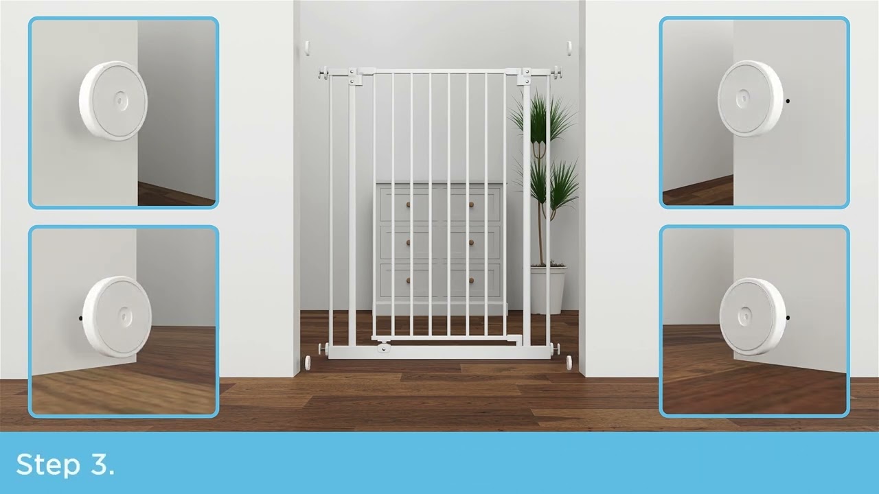 Extra Tall Easy Fit Baby Gate Installation - Perma Child Safety™