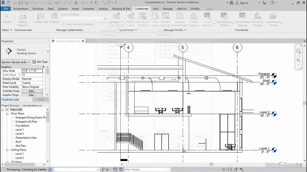 31   Performing an interference check