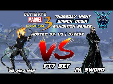 UMVC3 Thursday Night Smackdown Exhibition Series - UG| Jako Man VS PA Sword FT7 Set