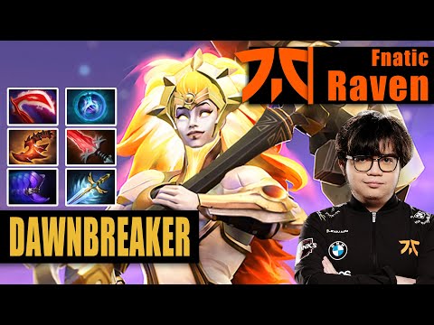 Dawnbreaker Safelane | Fnatic.Raven | THE MOST BROKEN CARRY IN 7.32B | 7.32b Gameplay Highlights
