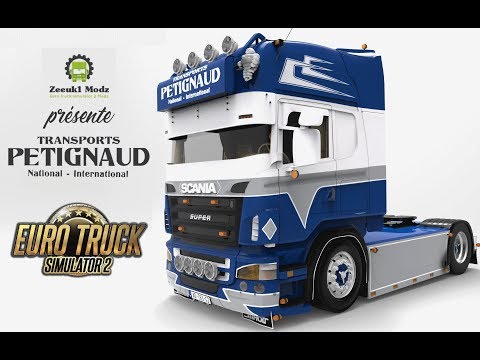 Euro Truck Simulator 2 - Scania R480  - Transports Pétignaud