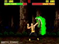 Mortal Kombat 2 Genesis Mega Drive Shang Tsung Fatality 2