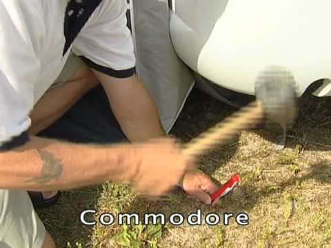 Guide til opstilling af familievenligt fortelt - Isabella Commodore