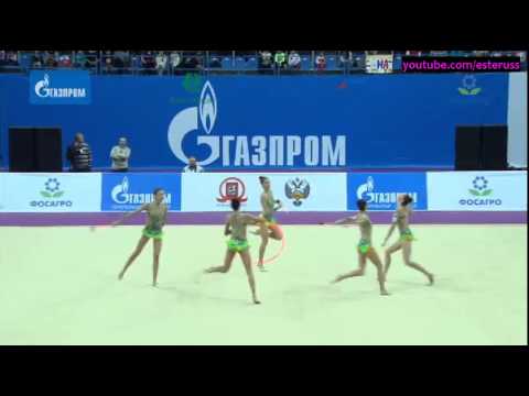 Israel 6 clubs 2 hoops Final - Grand Prix Moscow 2015