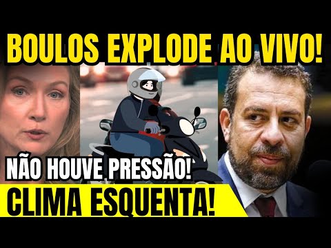 💣EXPLOSIVO URGENTE: GUILHERME BOULOS REBATE FORTE E DESMENTE PRESSÃO DAS PLATAFORMAS NO GOVERNO🚨