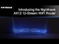 Netgear Dual-Band WiFi Router RAX120-100EUS Nighthawk AX12