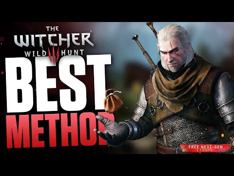 NEW METHOD: Speedleveling to level 100 in Next Gen The Witcher 3