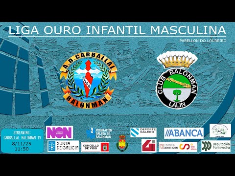 Liga Ouro Infantil Masculina AUTOCARAVANAS VAN &FUN A.D. CARBALLAL” A”–BM. LALÍN INFANTIL MASCULINO