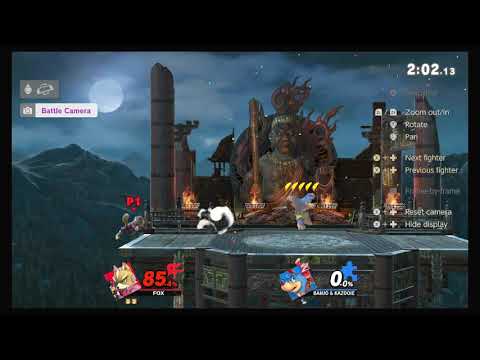 Fox vs Banjo Kazooie Elite Smash