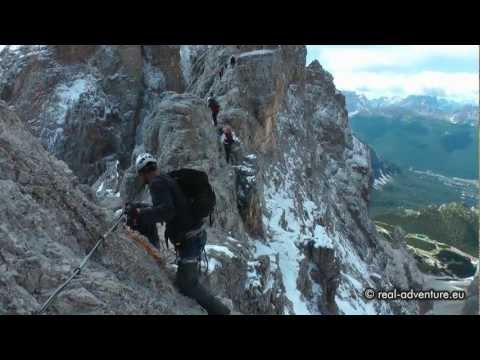 Klettersteig Marino Bianchi #1 - Dolomiten Monte Cristallo - Abenteuer Alpin 2011 (Folge 6.2)