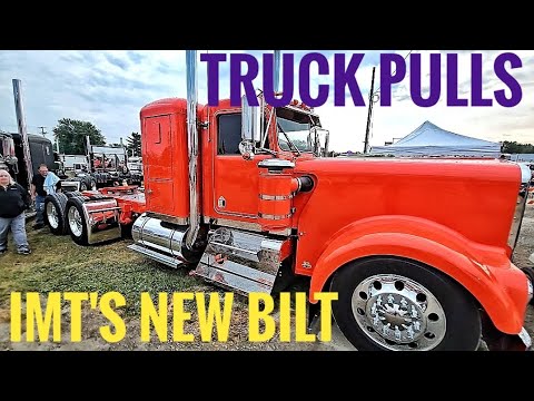 some truck pulls action, IMT Transport new built is incredible, saying goodbye Big Iron Classics