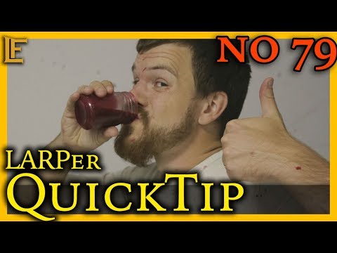 What is the favorite flavour for bloodsuckers - LARPer QuickTip 79