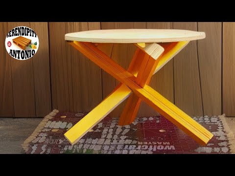 Mesita de Madera con Ensambles: Guía Paso a Paso