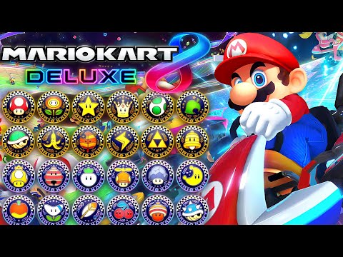 Mario Kart 8 Deluxe - All Tracks 200cc (DLC Included)