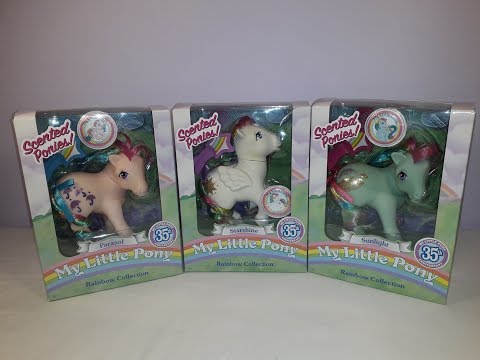 My Little Pony 35th Anniversary Rainbow Collection Unboxing and Toy Review - Part One