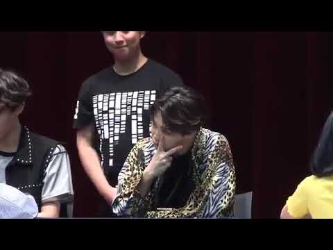 BTS Jimin in ALADIN Fansign for Album love your self 'tear'
